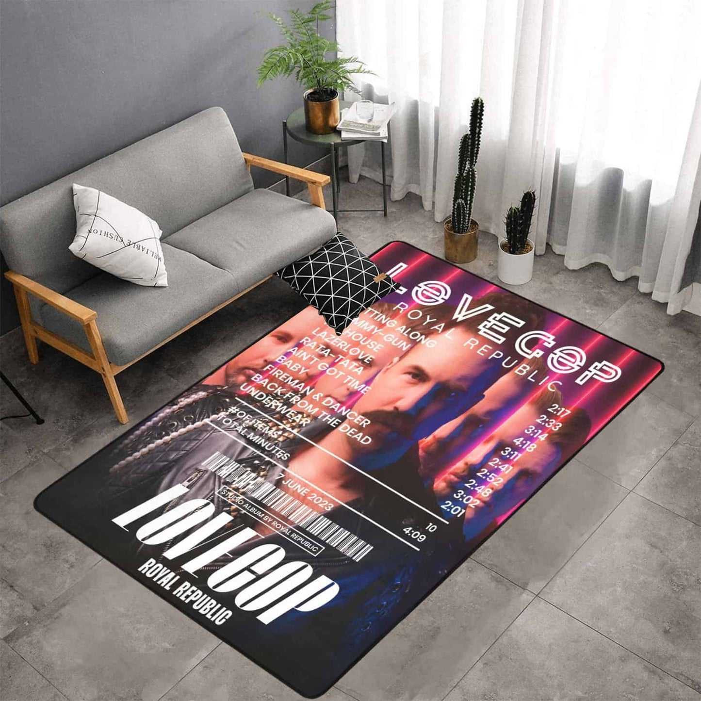 Lovecop By Royal Republic rug