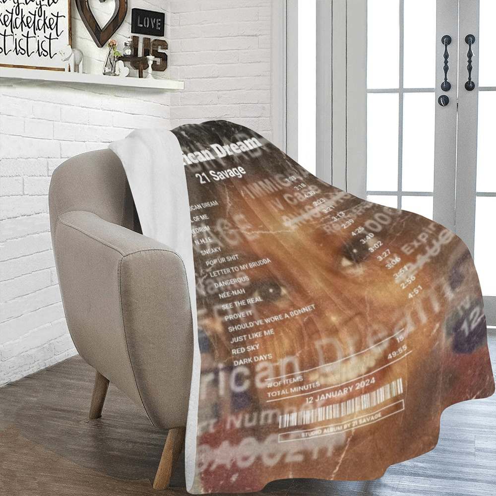 21 Savage American Dream Blanket shop now