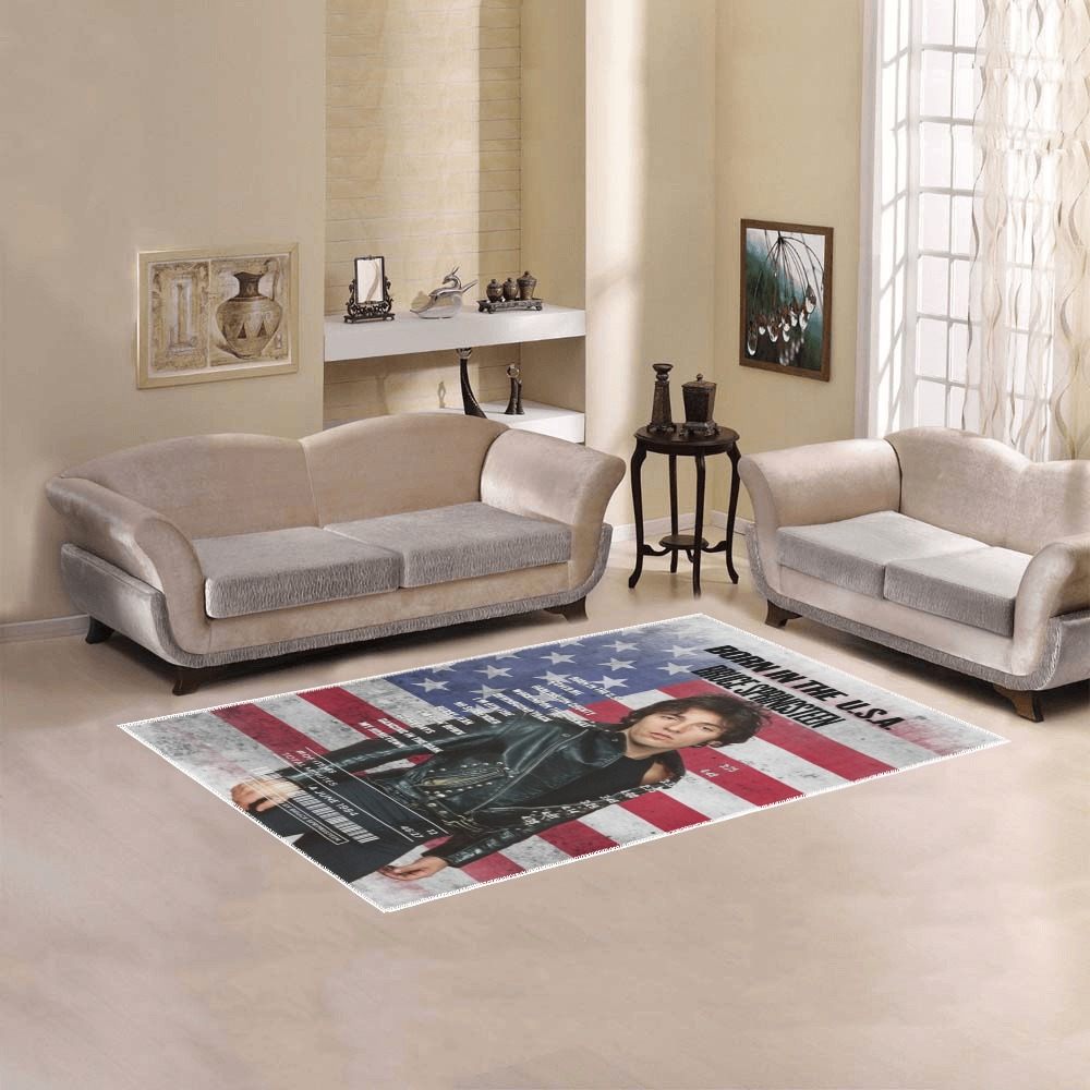 Rug Born In The USA By Bruce Springsteen