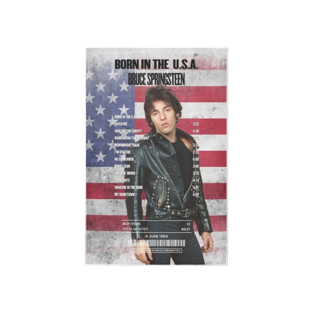 Born In The USA By Bruce Springsteen Rug