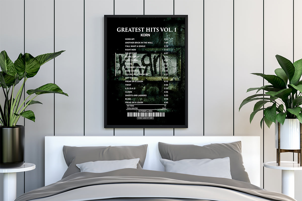 Greatest Hits Vol. I By Korn [Canvas] – Receipt Rugs