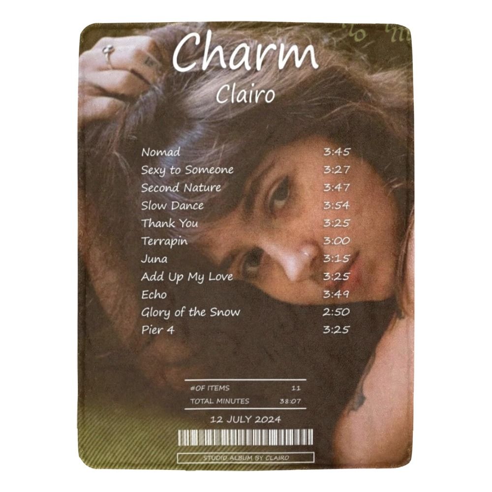 Blanket Inspired by Clairo Album Charm