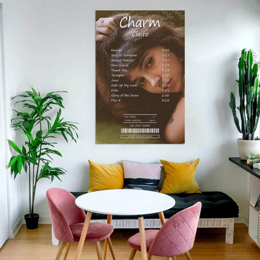 Charm Canvas Inspired by Clairo