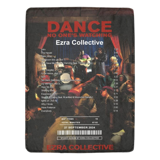 Dance, No One’s Watching Blanket by Ezra Collective