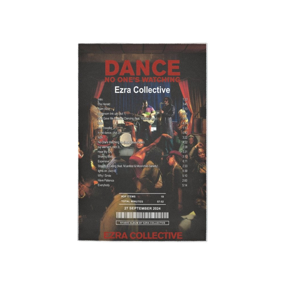 Dance, No One’s Watching Rug by Ezra Collective