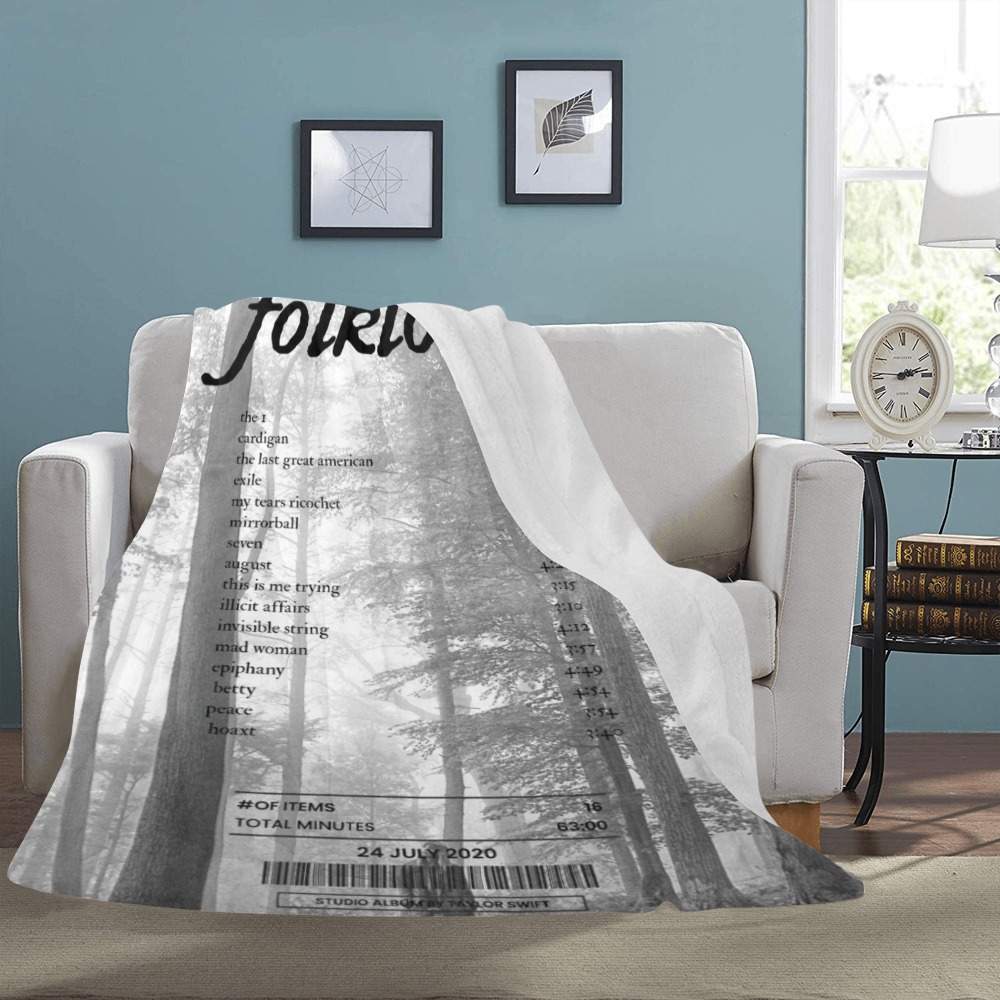 Buy Folklore By Taylor Swift Blanket