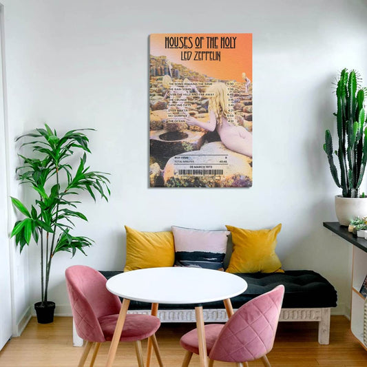 Houses Of The Holy By Led Zeppelin Canvas