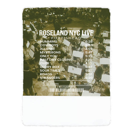 Tapis Roseland Nyc Live By Portishead