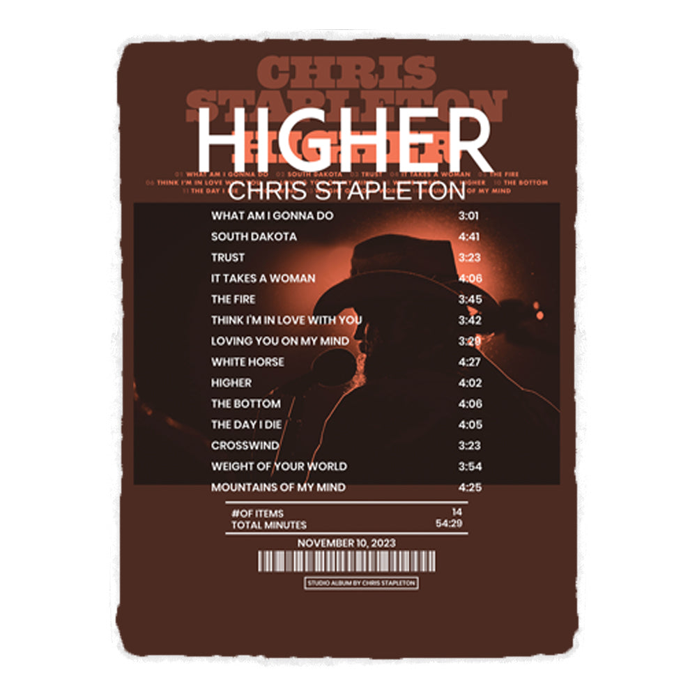 Tapis Higher de Chris Stapleton