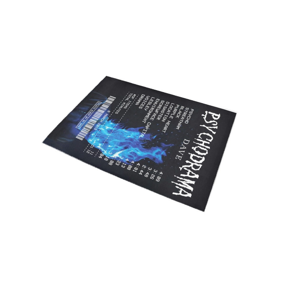 Rug inspired by Psychodrama by Dave