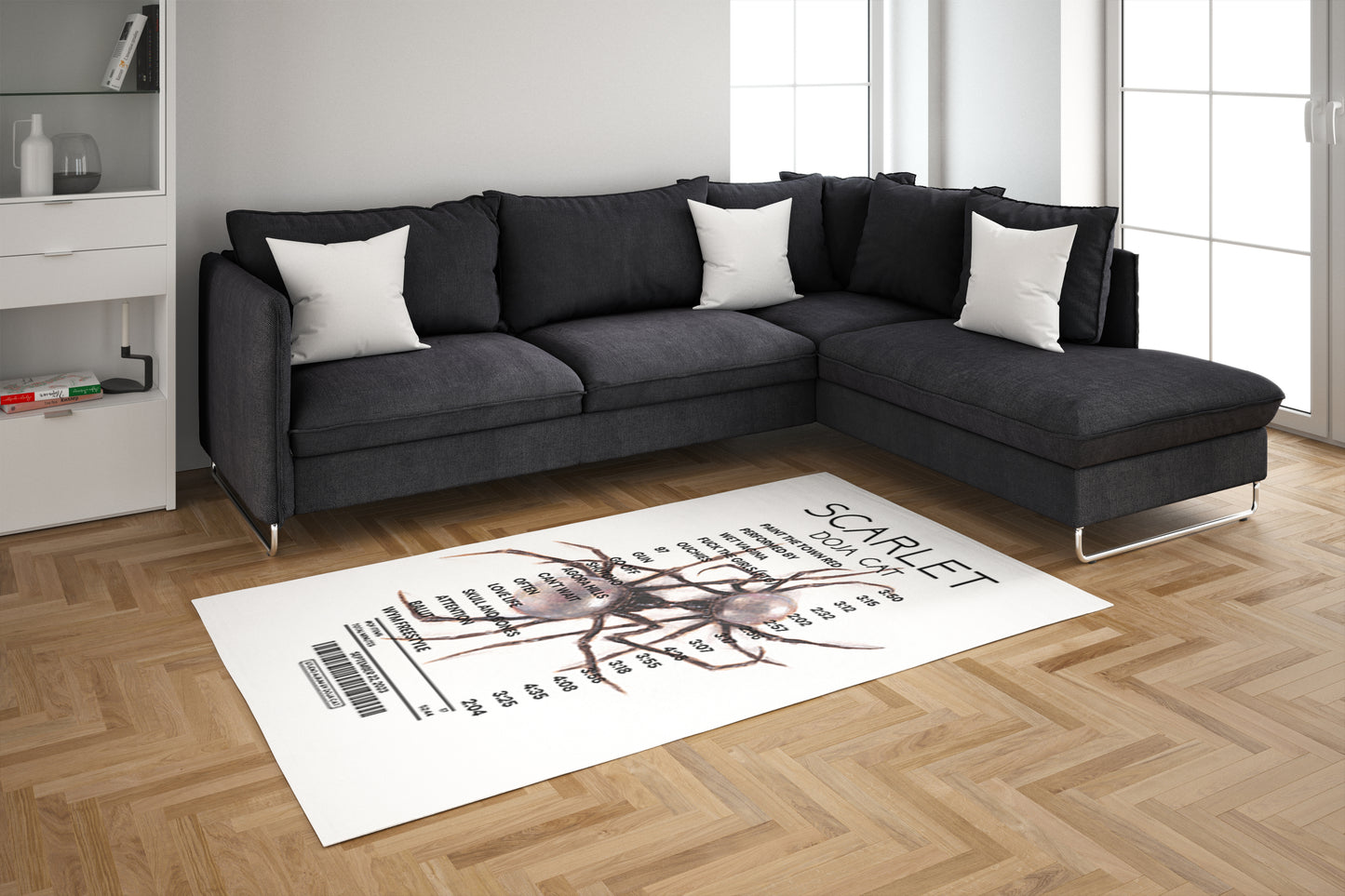 Tapis Scarlet de Doja Cat