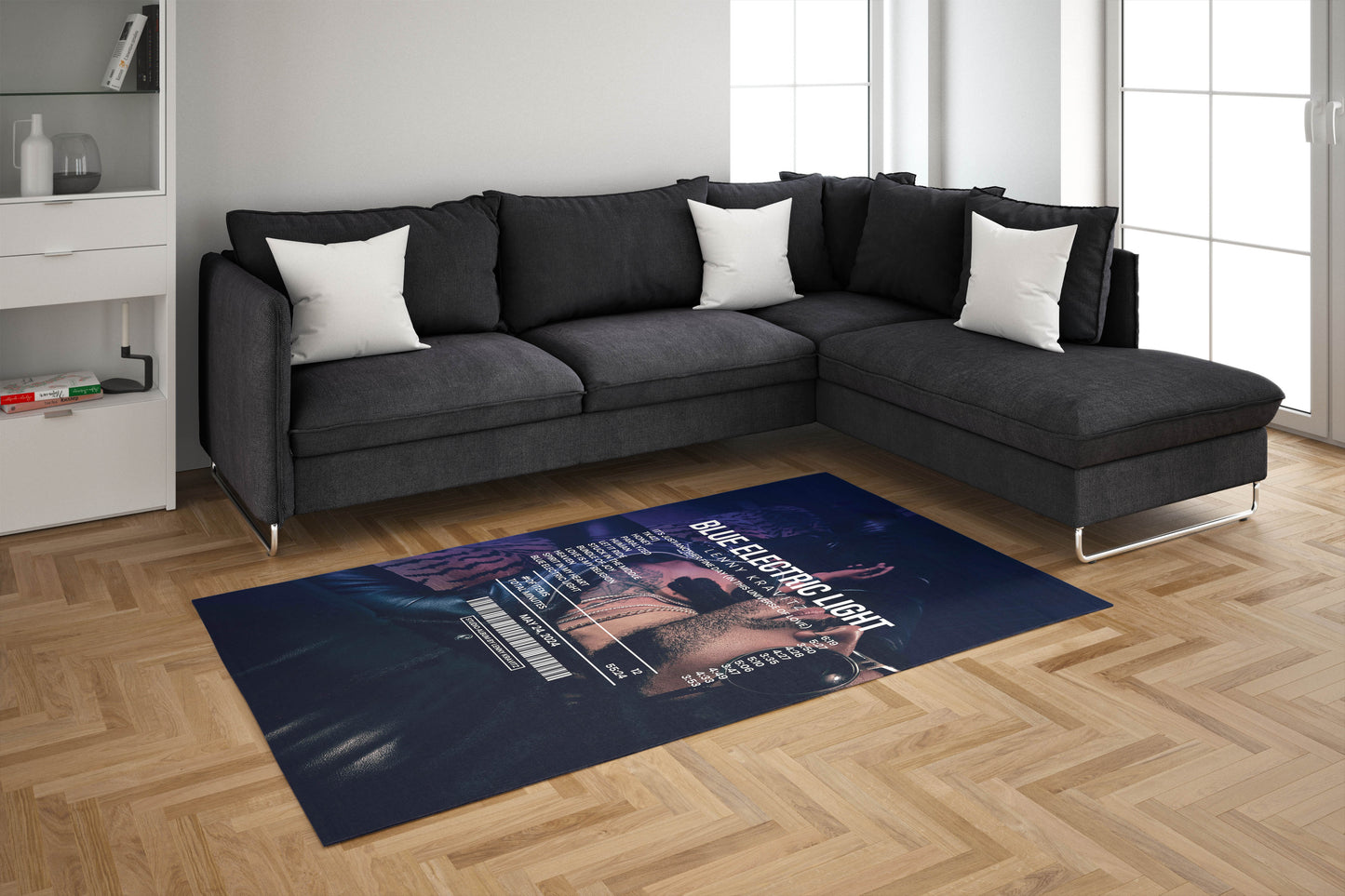 Tapis Blue Electric Light de Lenny Kravitz