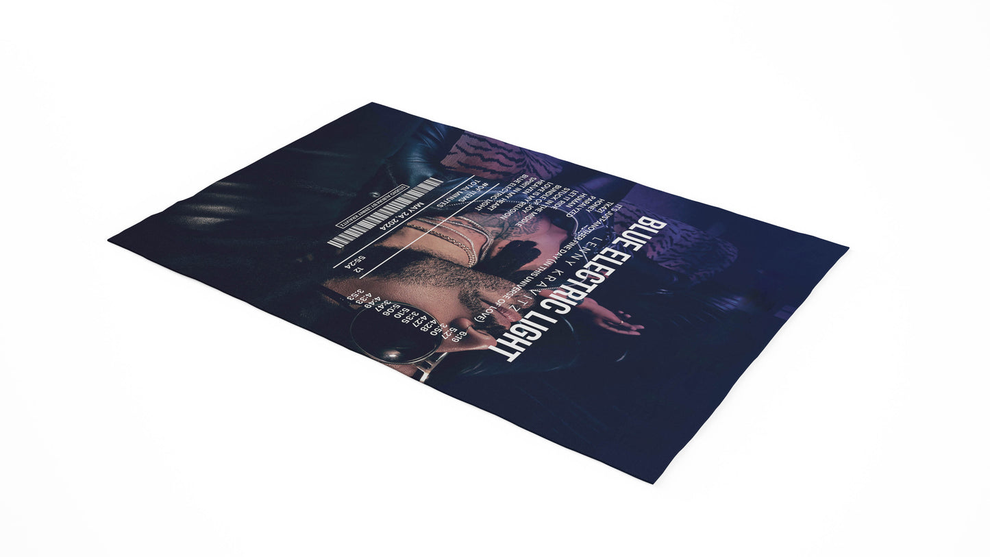 Tapis Blue Electric Light de Lenny Kravitz