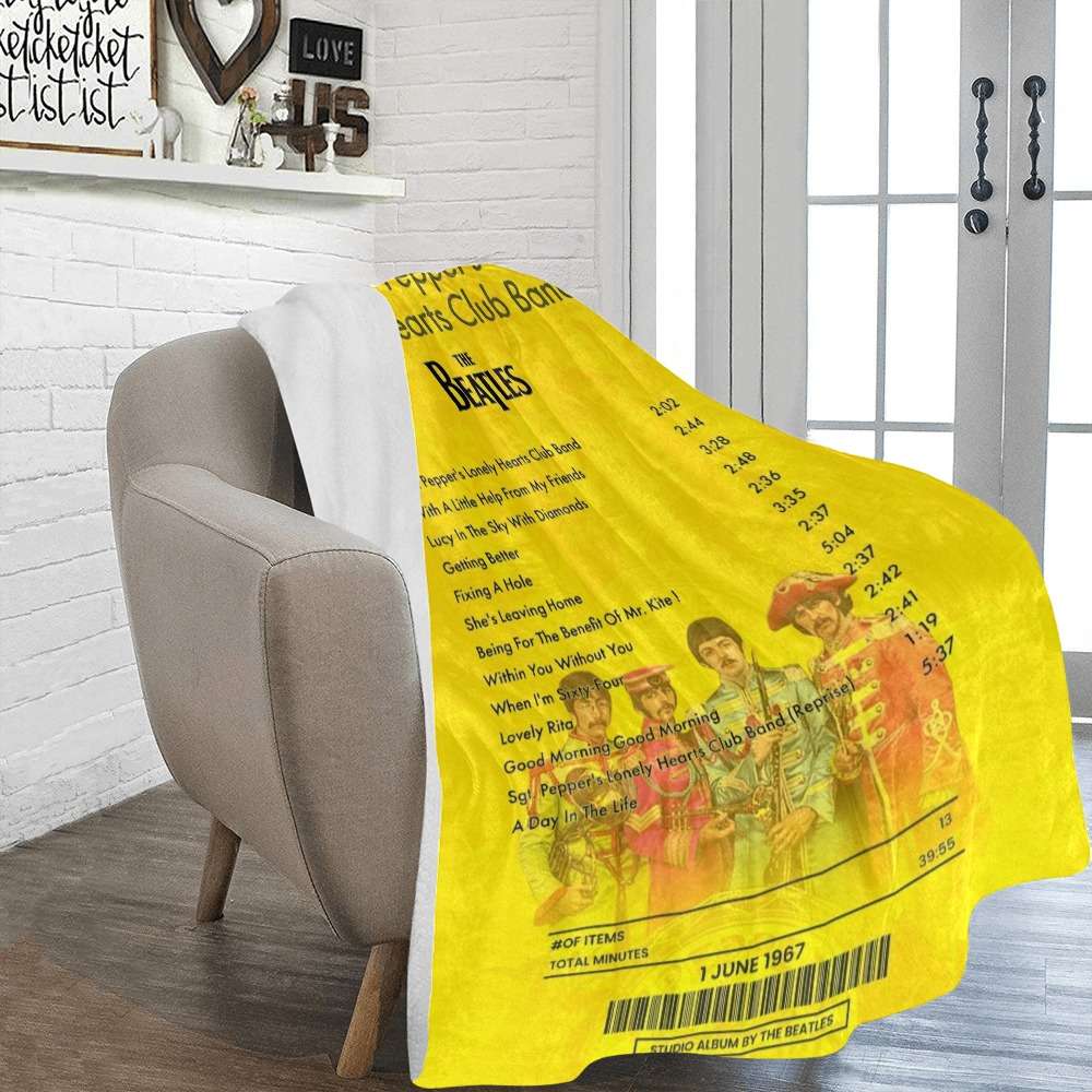 Sgt Pepper's Lonely Hearts Club Band Blanket