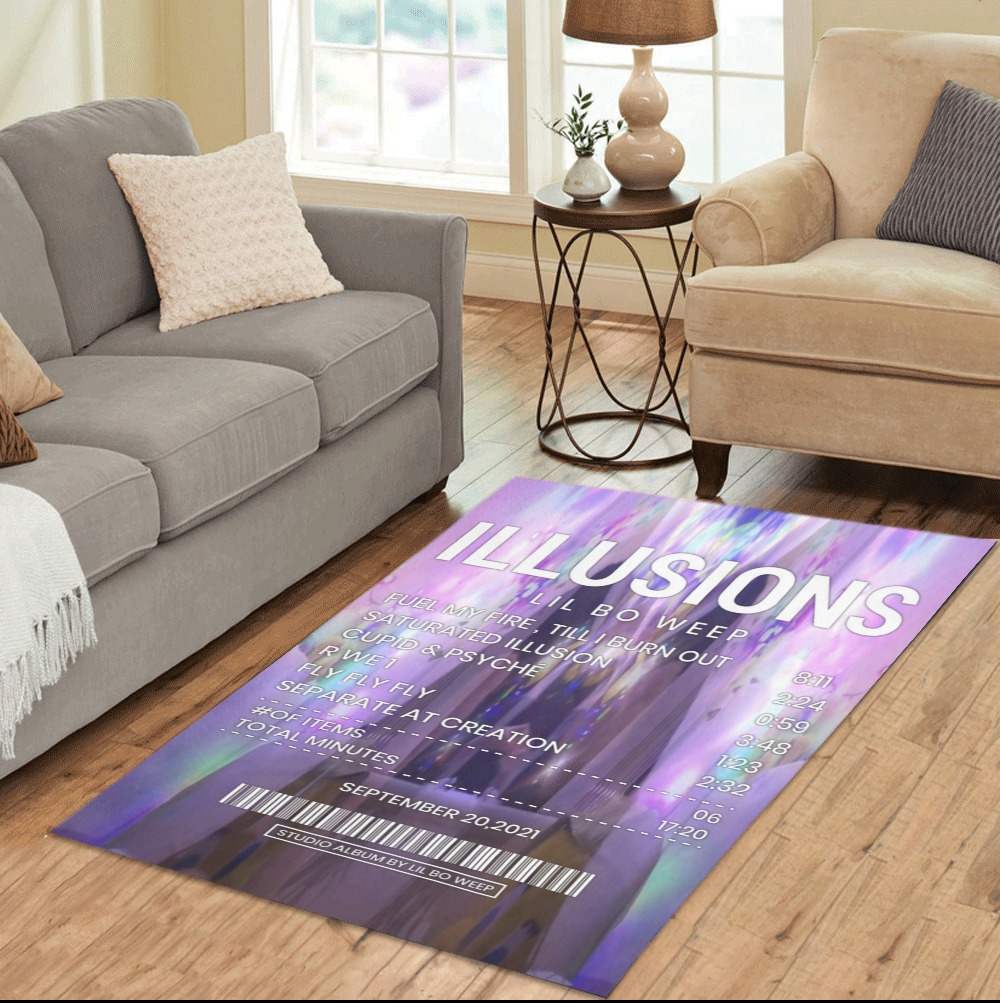 buy illusions by lil bo weep Rug