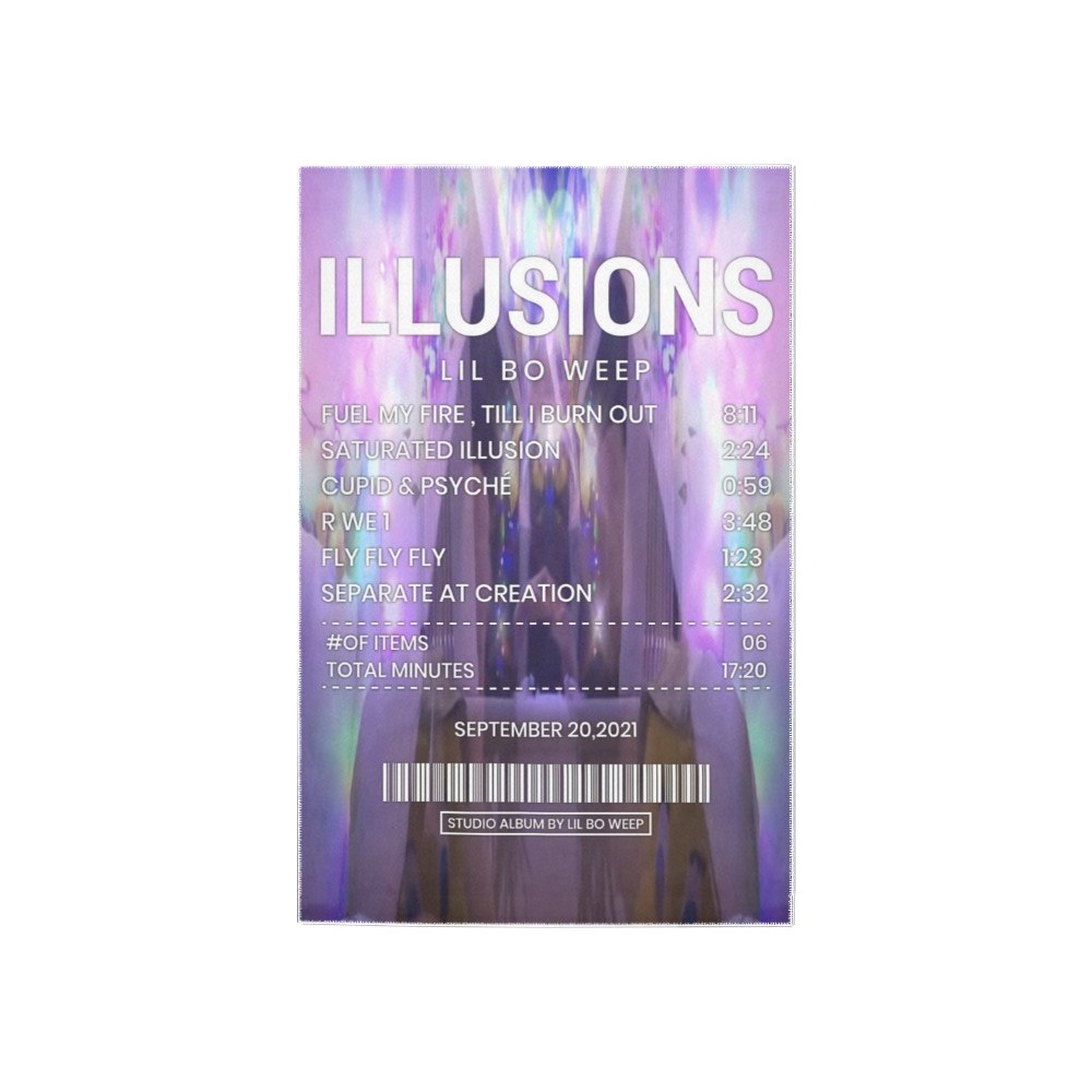 illusions by lil bo weep Rug order now