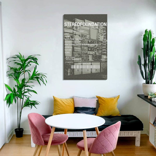 Stereofoundation Music Canvas Print
