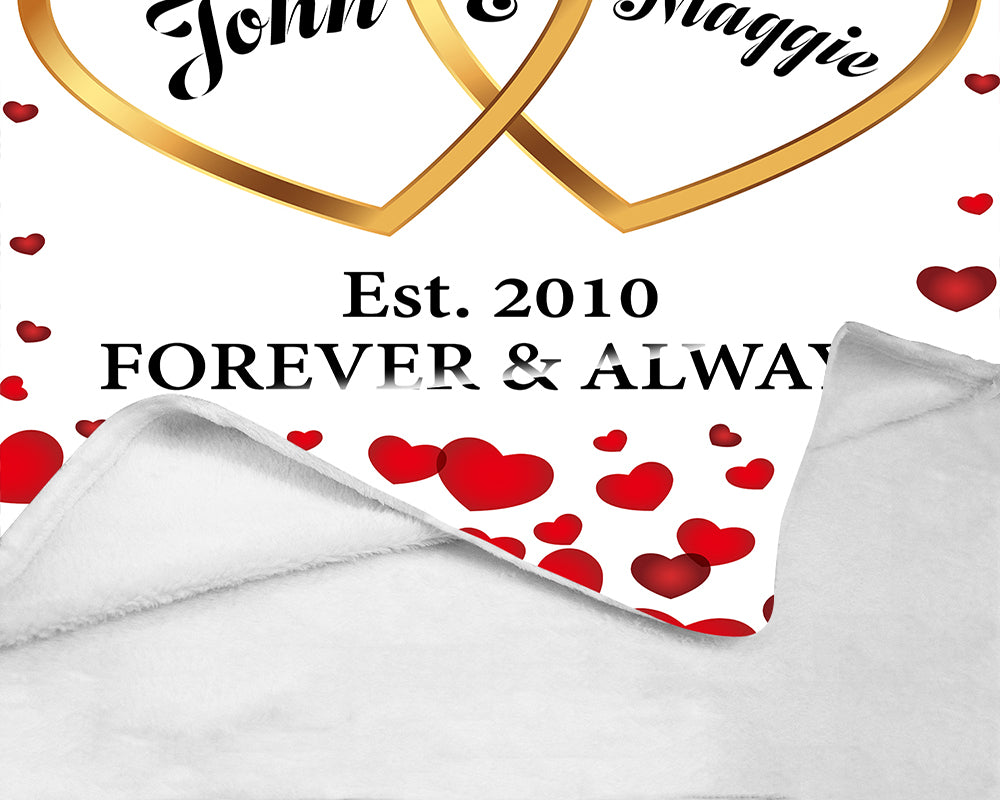 Fore ever Always-custom blanket