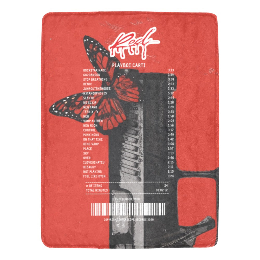 Whole Lotta Red - Playboi Carti [Blanket] – Receipt Rugs