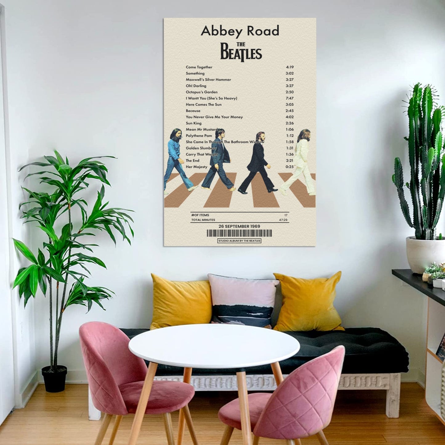 Abbey Road by The Beatles [Canvas]