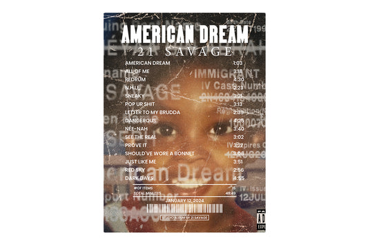 American Dream By 21 Savage [Blanket]