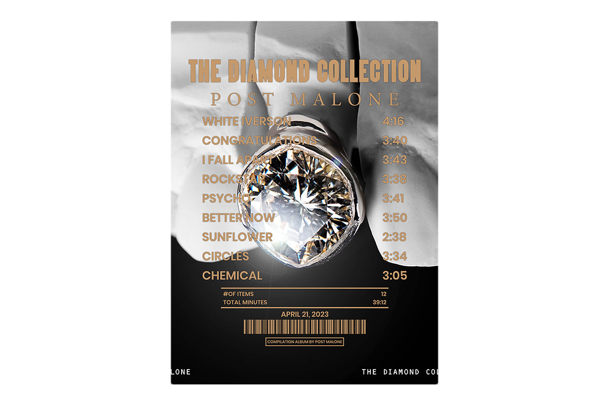 The Diamond Collection By Post Malone [Rug]