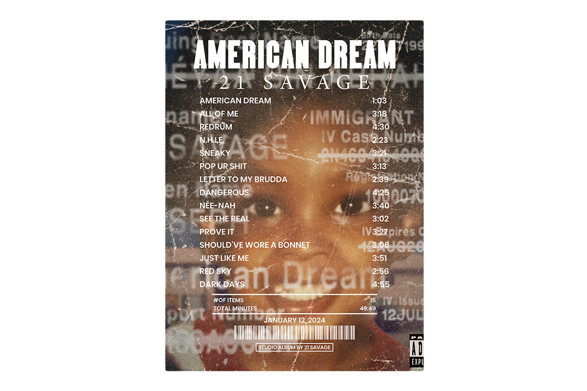 American Dream	By 21 Savage [Rug]
