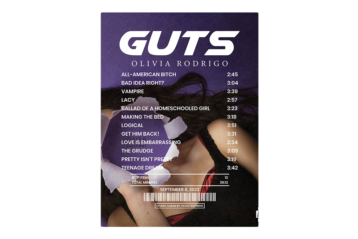 Guts By Olivia Rodrigo [Rug]