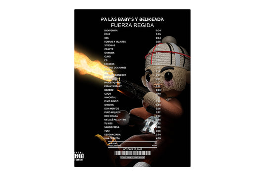 Pa Las Baby's y Belikeada par Fuerza Regida [Couverture]