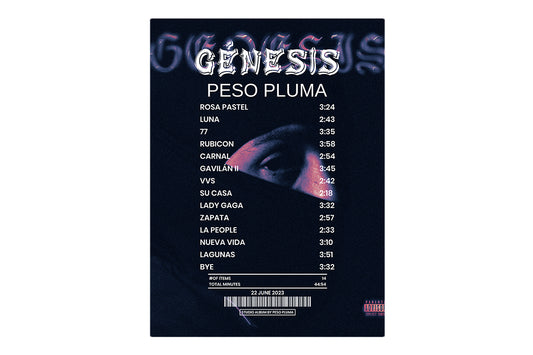 Genesis par Peso Pluma [Couverture]