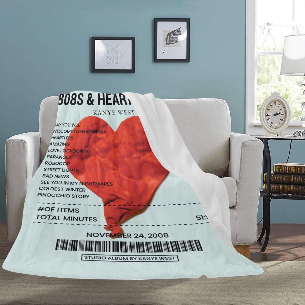 808s & Heartbreak by Kanye blanket