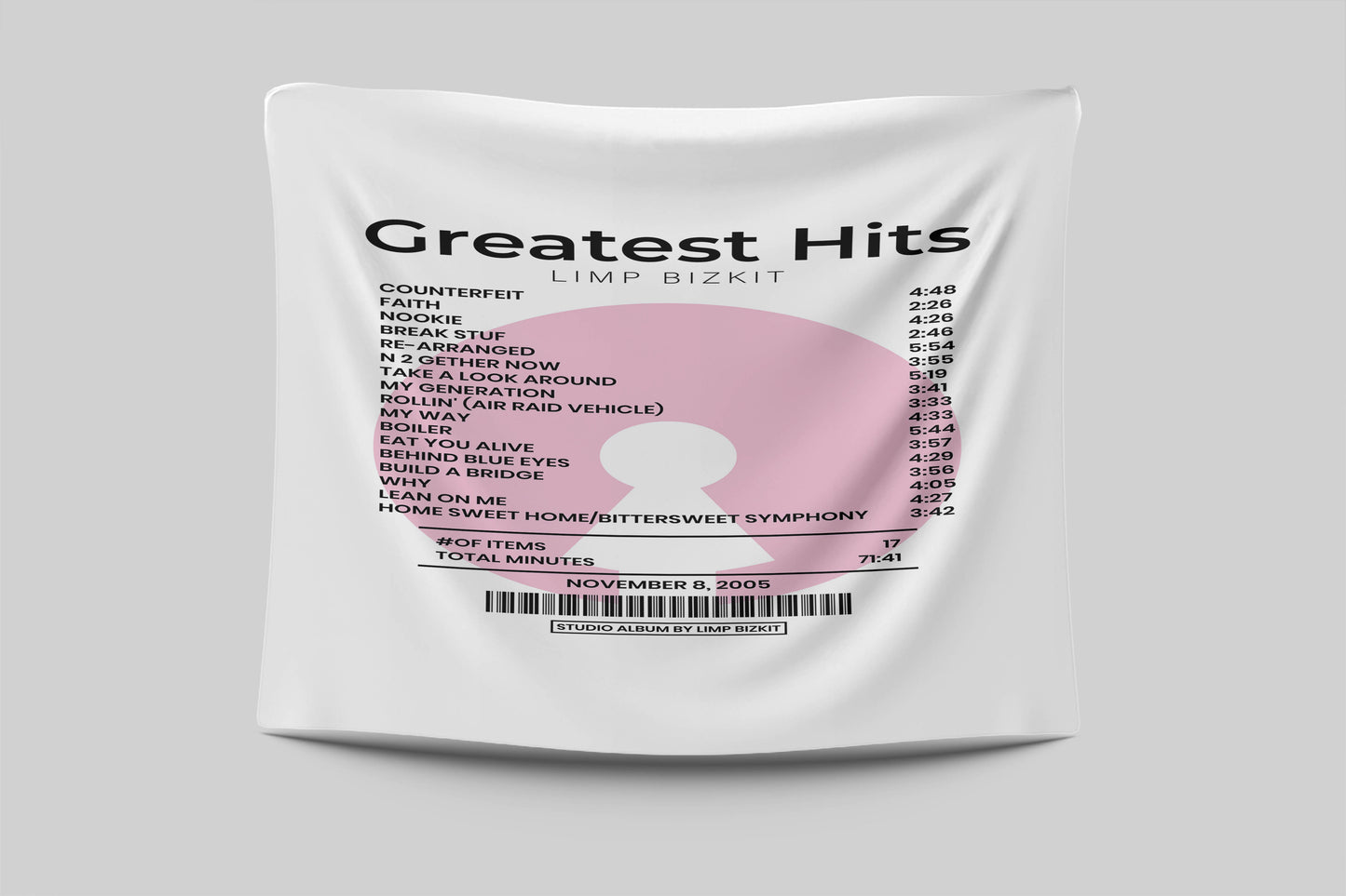 Greatest Hits By Limp Bizkit [Blanket]