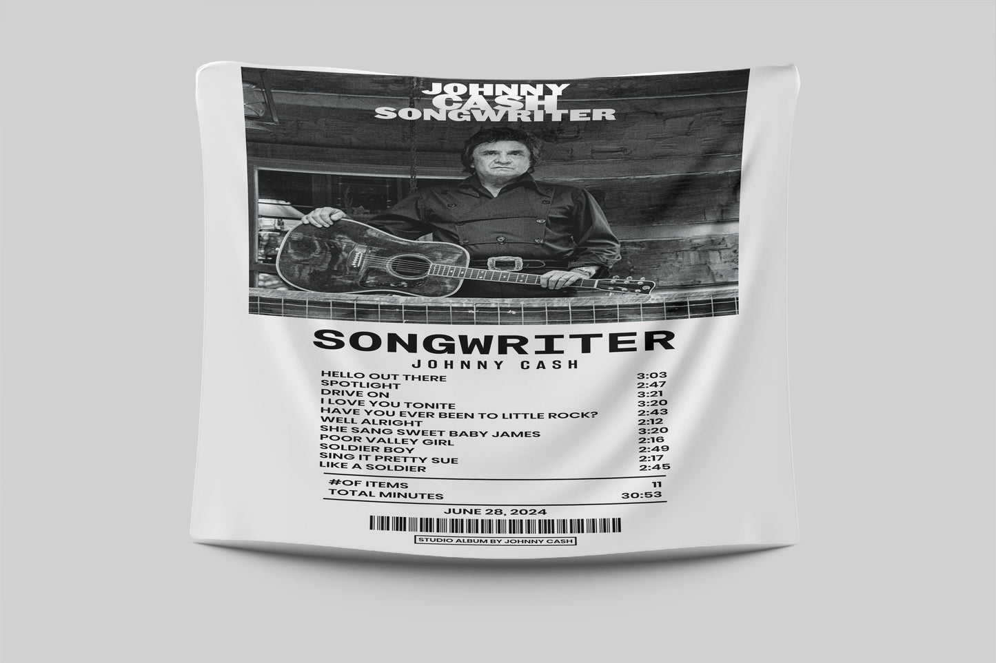 Songwriter By Johnny Cash [Blanket]