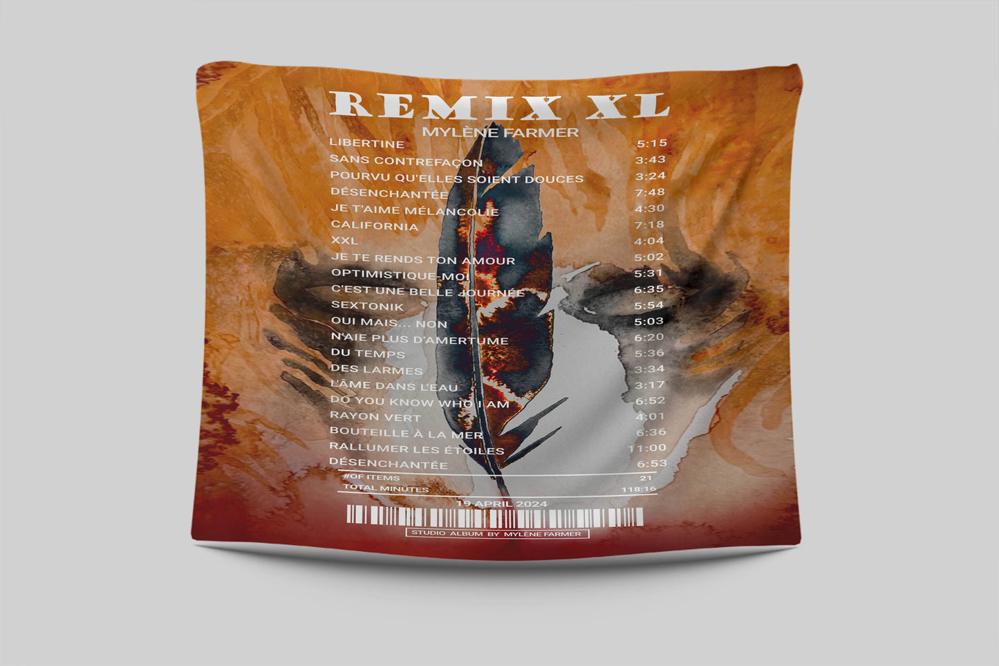 Remix Xl By Mylène Farmer [Blanket]