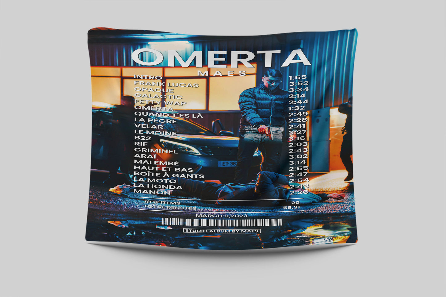 Omerta de Maes [Couverture]