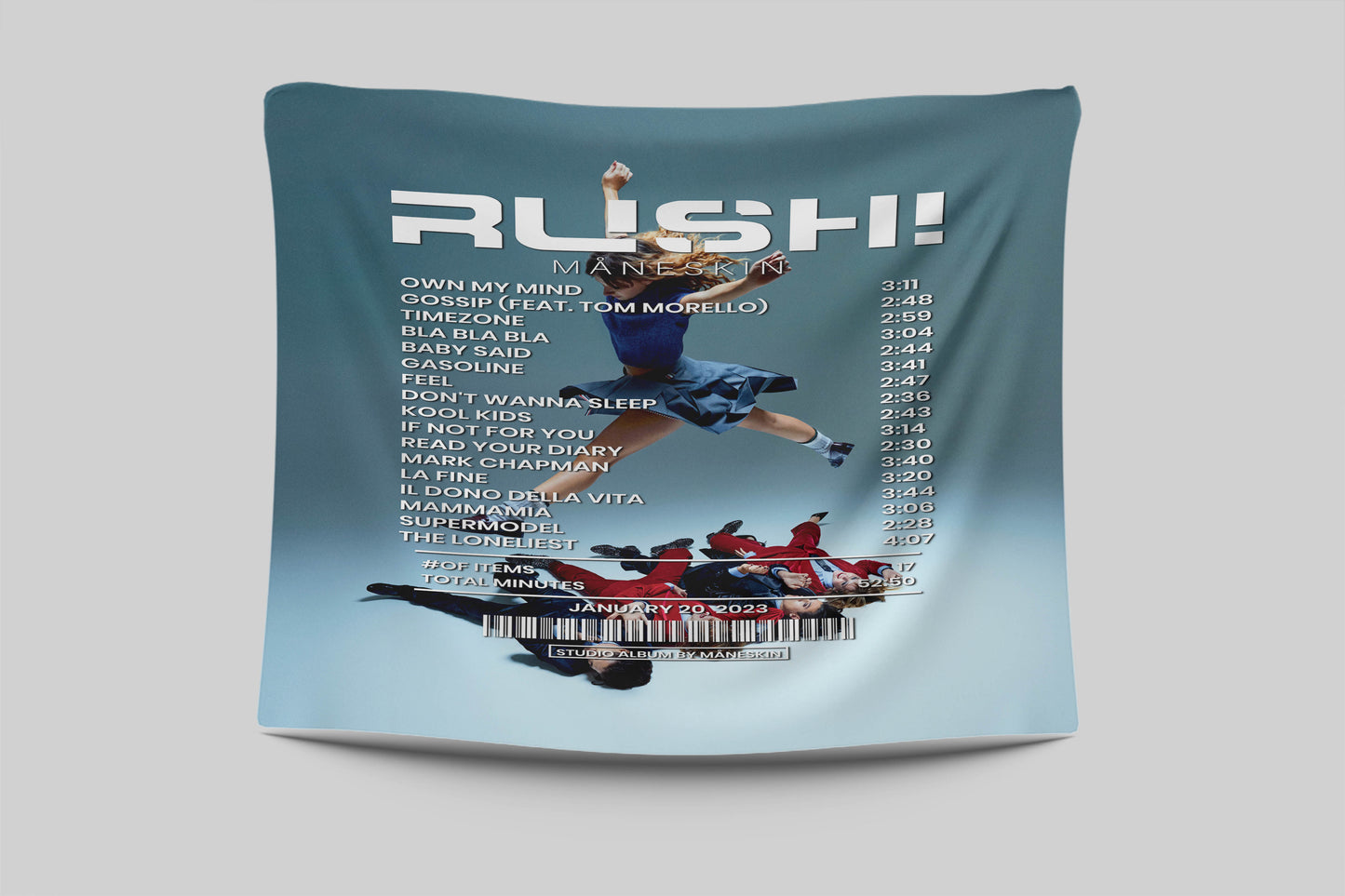 RUSH! Par Måneskin [Couverture]