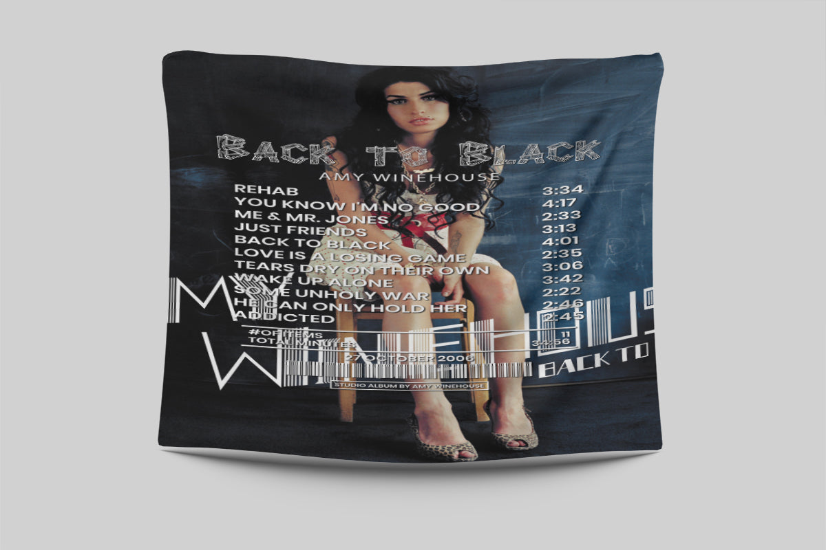 Back To Black By Amy Winehouse [Canvas]