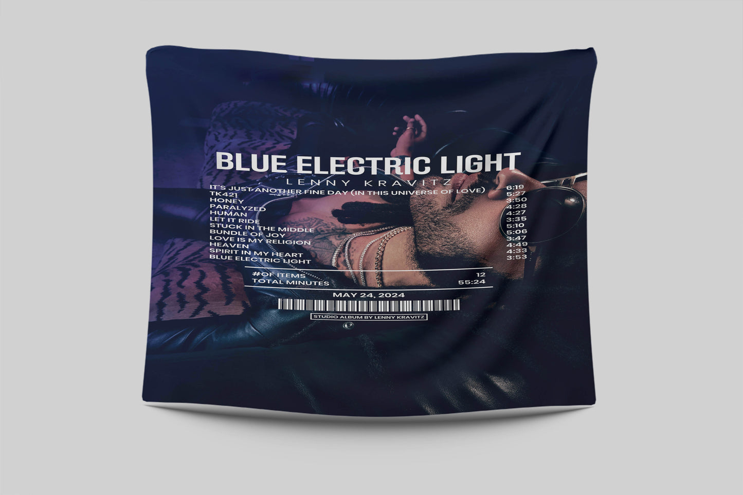 Lumière électrique bleue de Lenny Kravitz [Couverture]