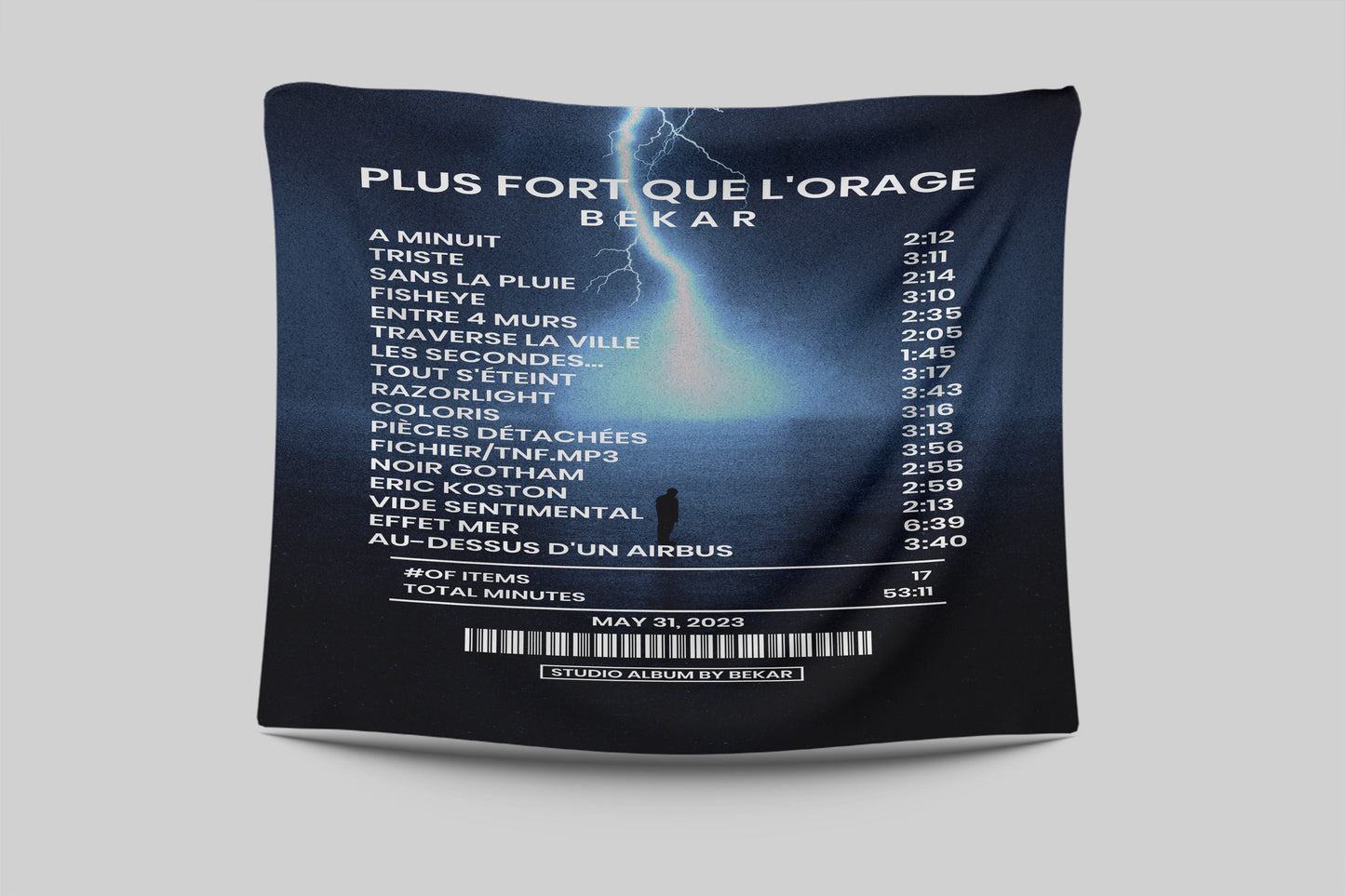 Plus Fort Que L'orage By Bekar [Blanket]