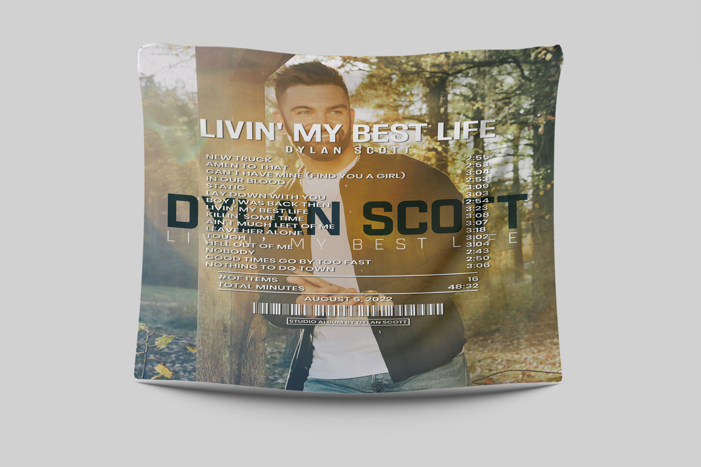 Livin' My Best Life By Dylan Scott [Blanket]