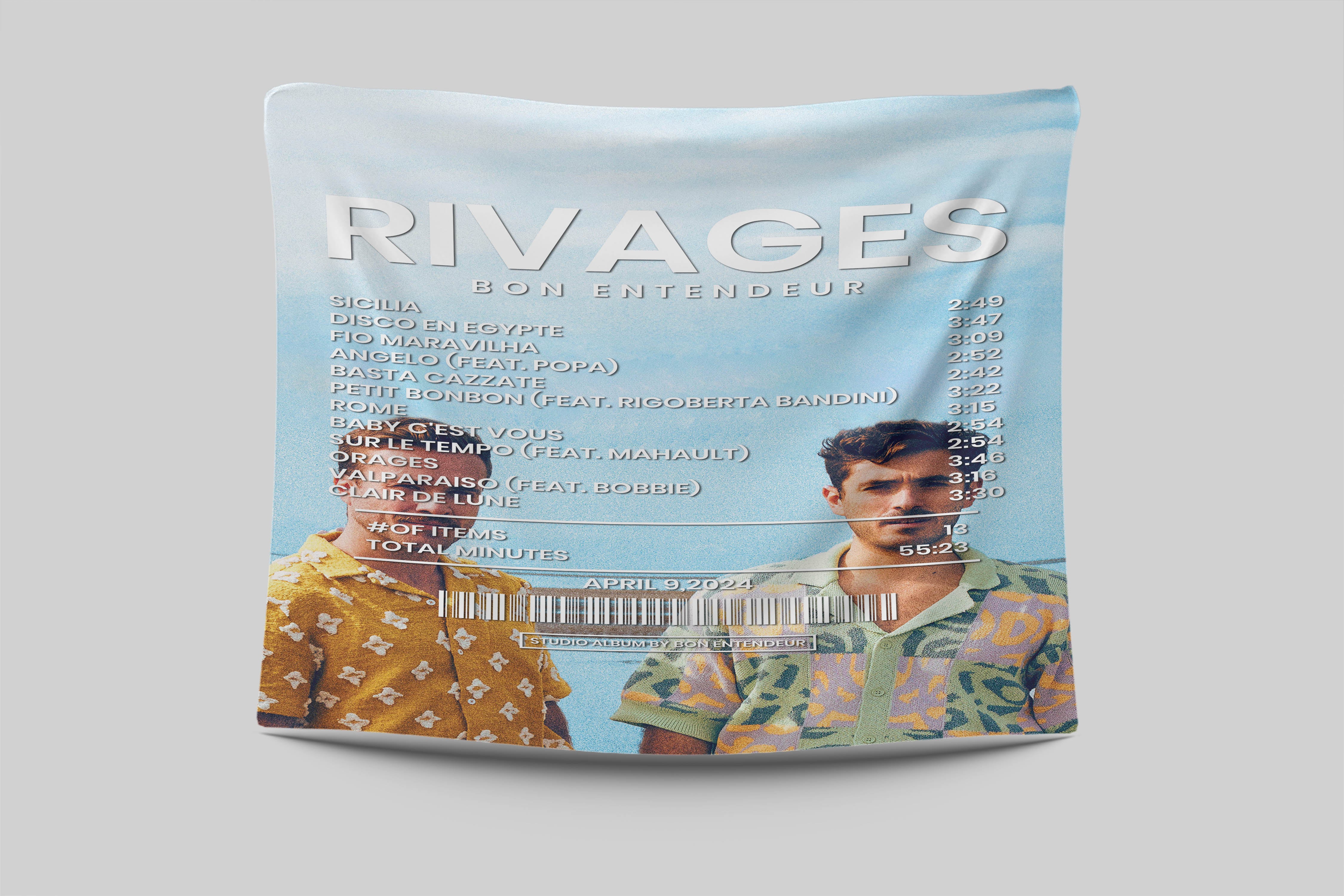 Rivages By Bon Entendeur [Blanket] – Receipt Rugs