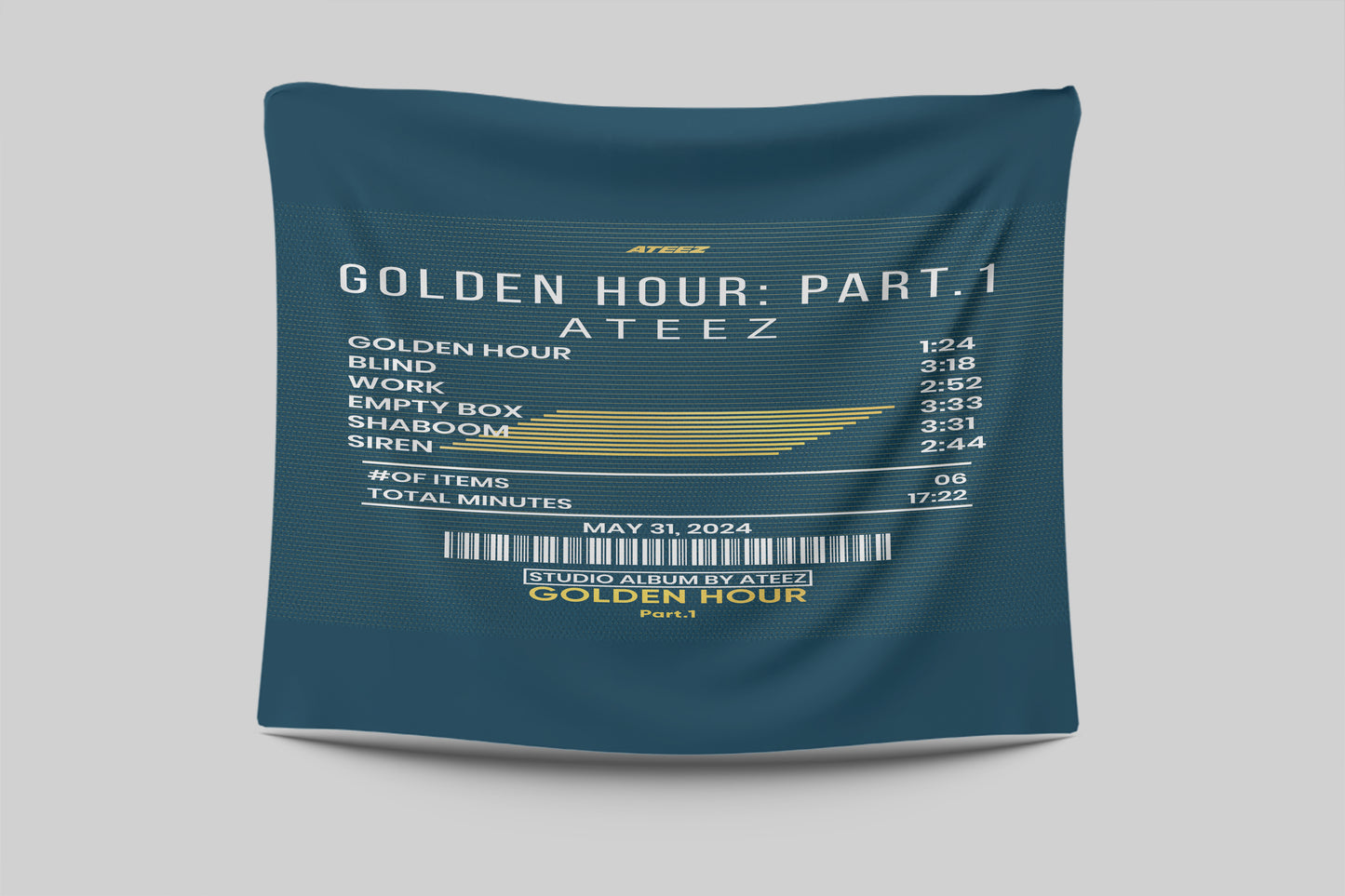 Golden Hour : Part.1 (EP) By ATEEZ [Blanket]