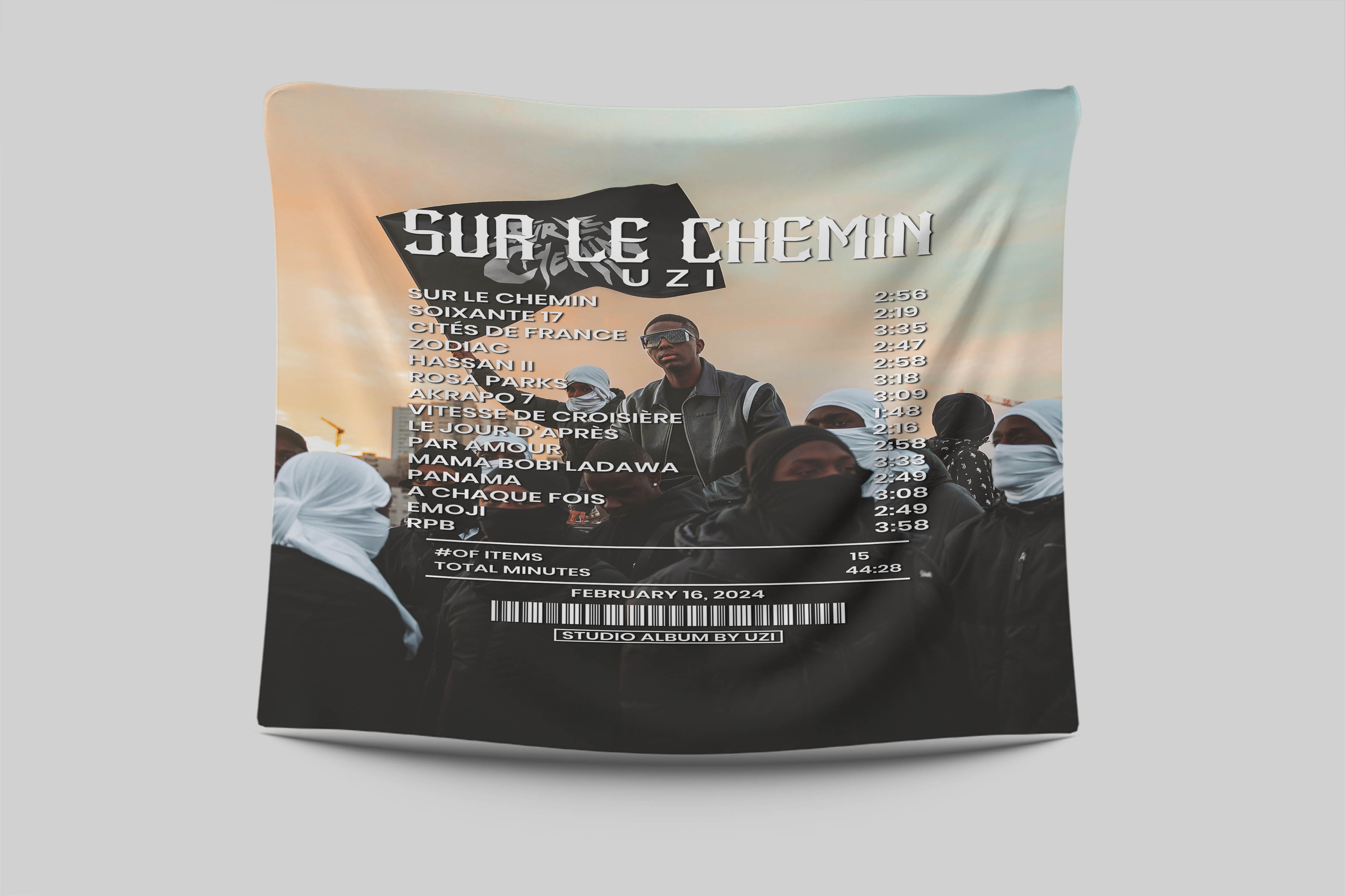 Sur Le Chemin By Uzi [Blanket] – Receipt Rugs