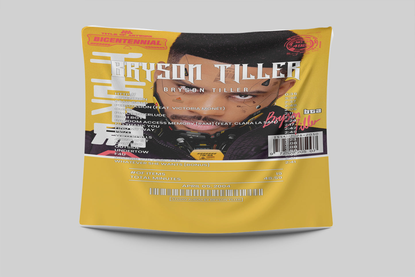 Bryson Tiller By Bryson Tiller [Blanket]