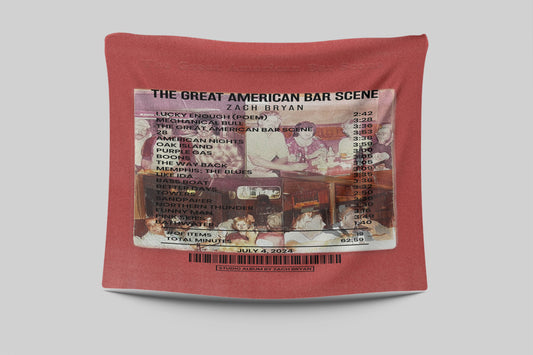 The Great American Bar Scene By Zach Bryan [Blanket]