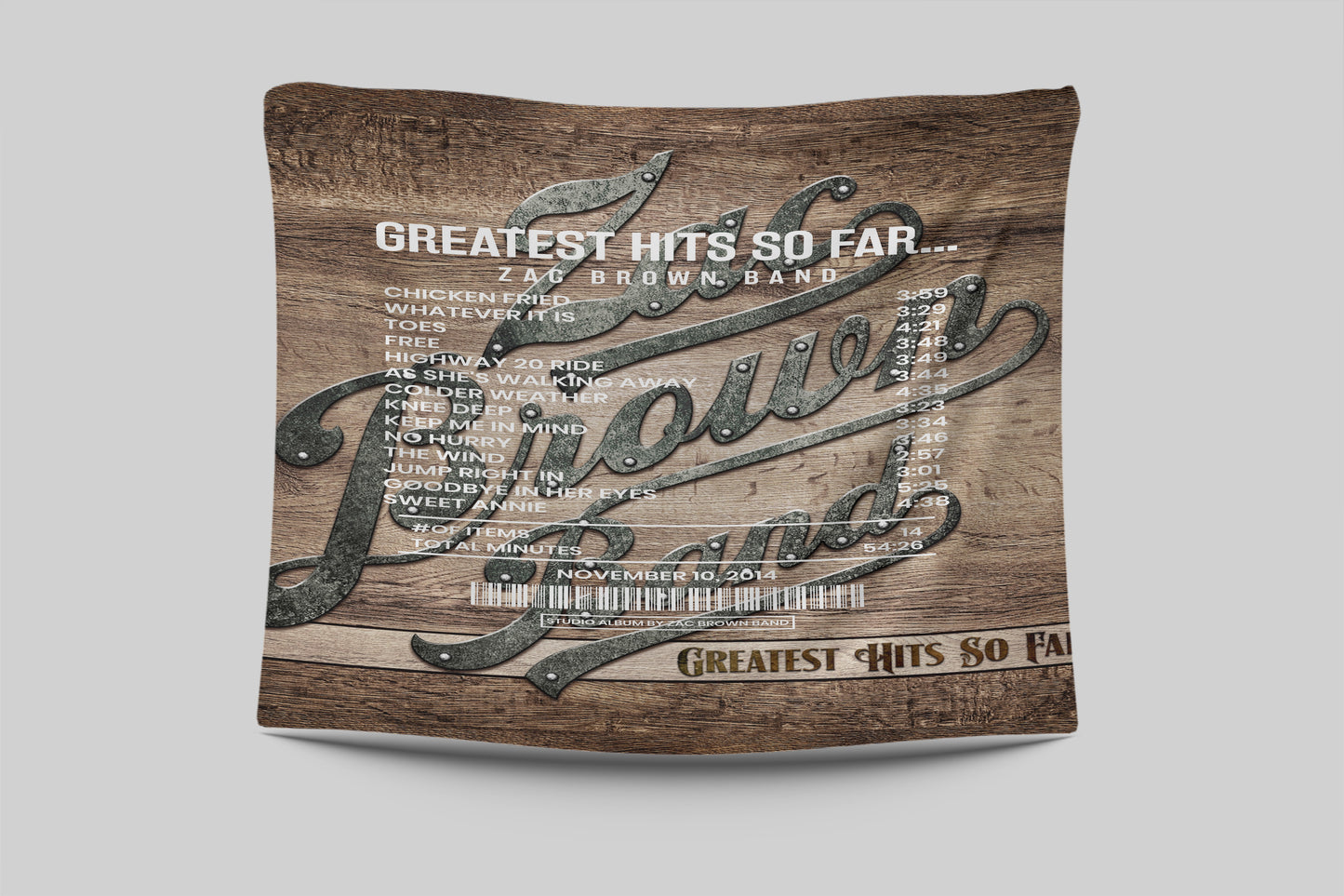 Greatest Hits So Far... By Zac Brown Band [Blanket]