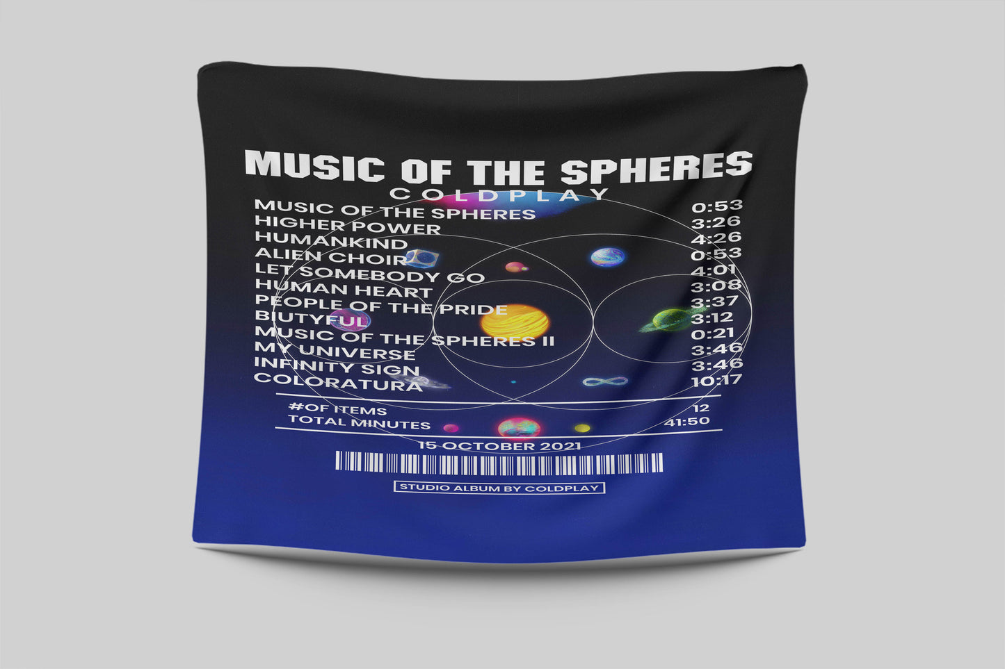 Music Of The Spheres By Coldplay [Blanket]