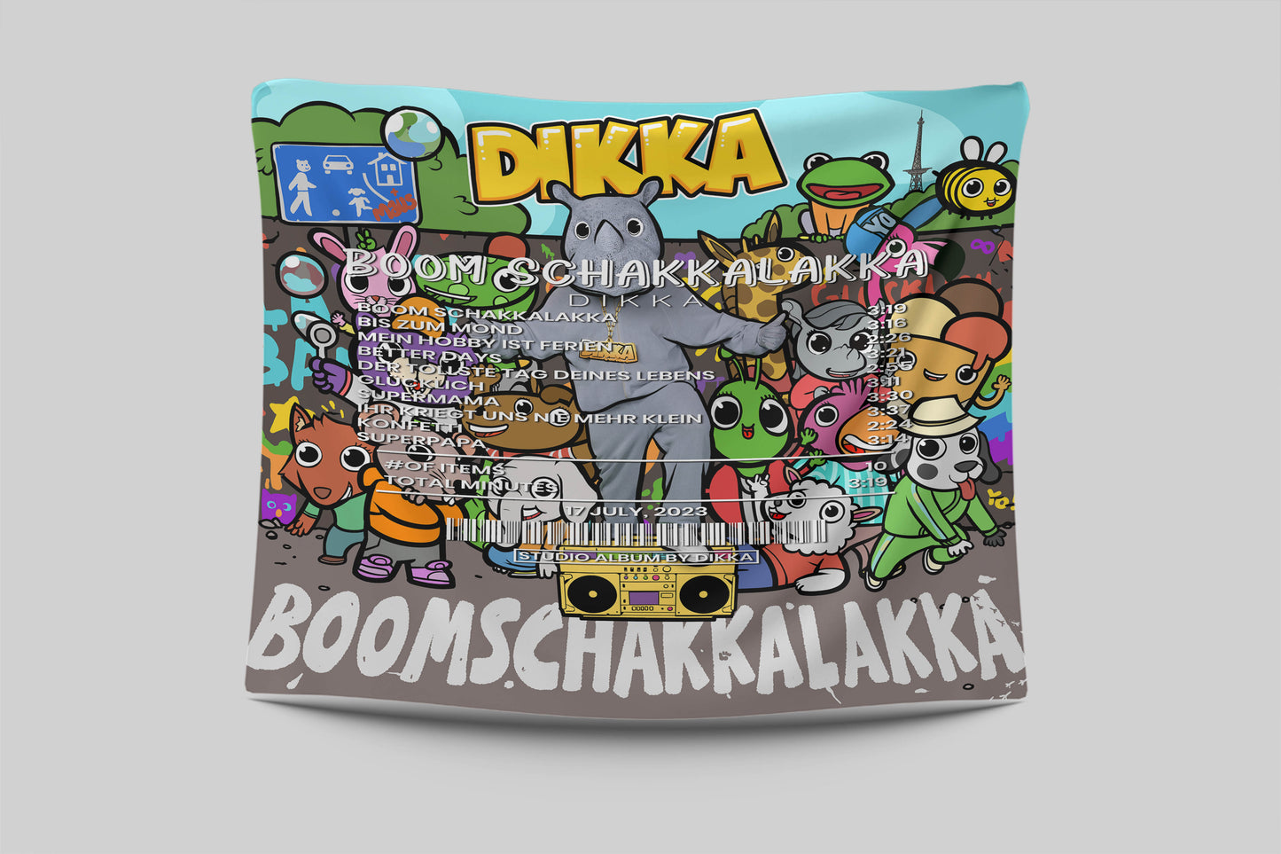 Boom Schakkalakka By DIKKA [Blanket]