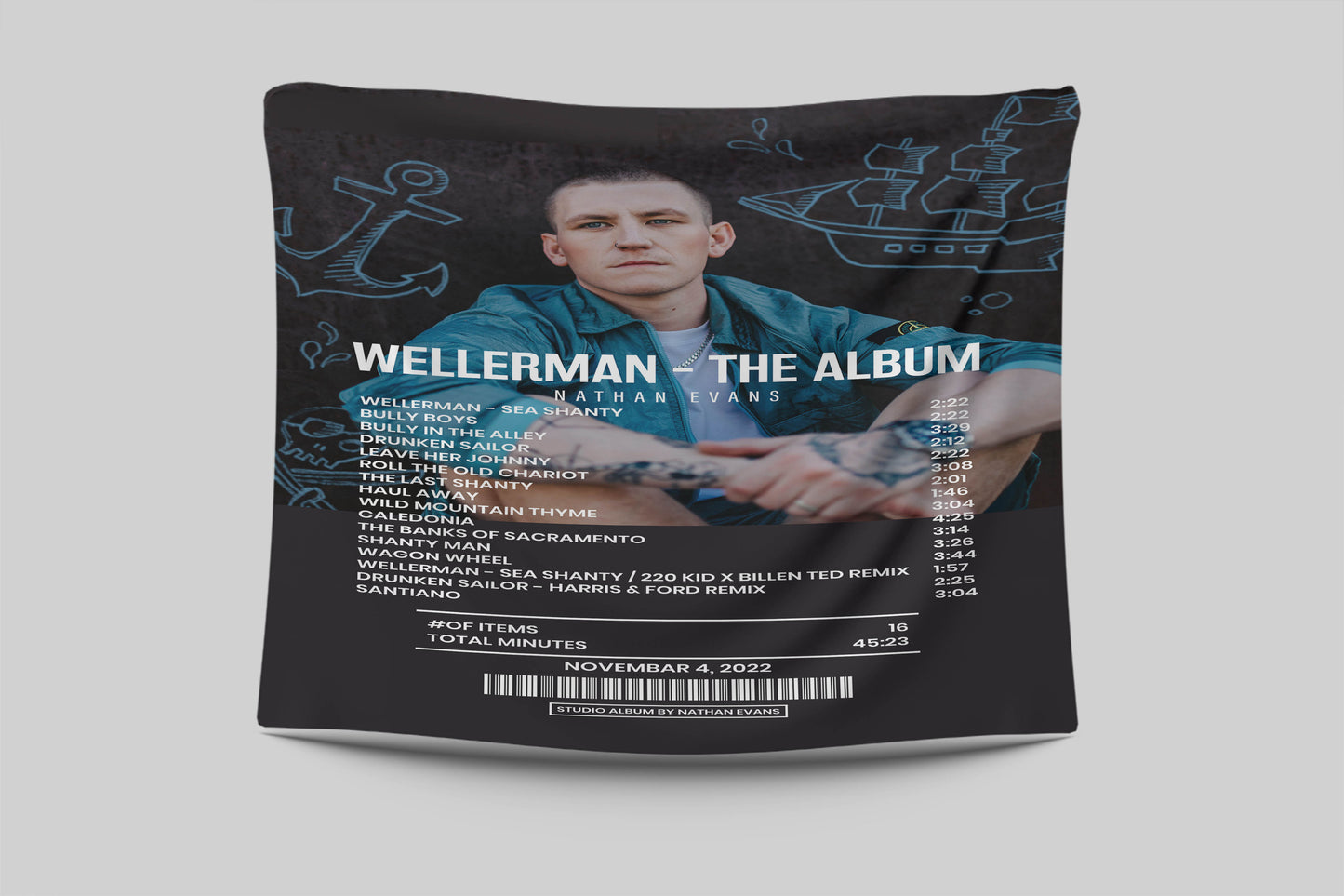 Wellerman - L'album de Nathan Evans [Couverture]