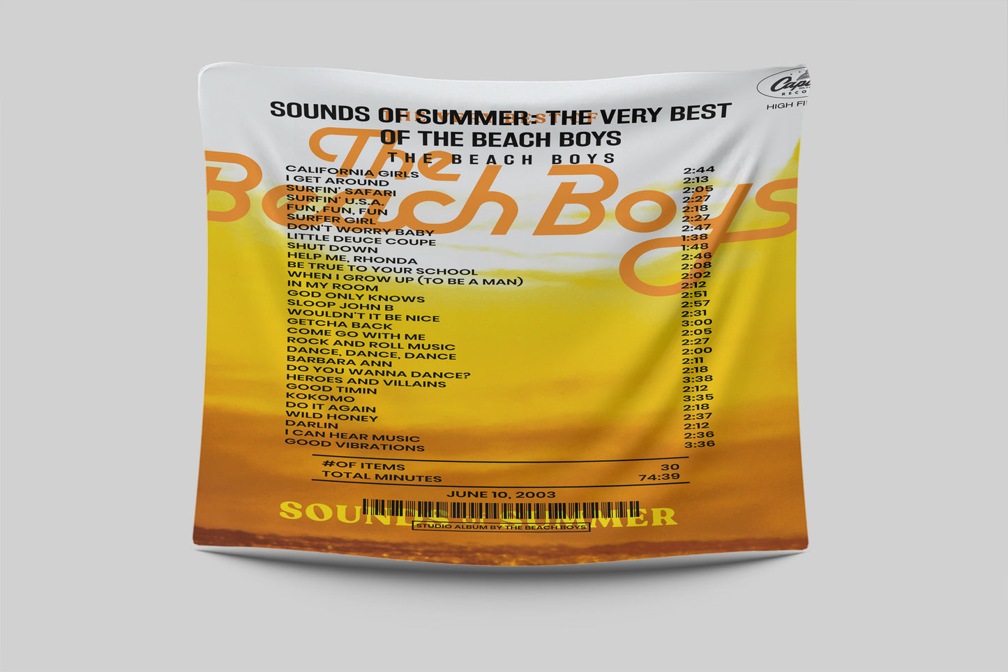 Sounds Of Summer: The Very Best Of The Beach Boys By The Beach Boys [Blanket]